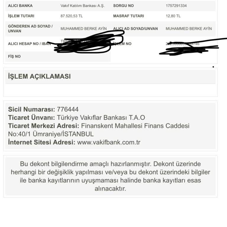 Maaş Hesabından Haksız EFT Ücreti Alınması Ve İade Talebi