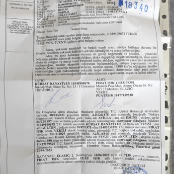 Araç Kilometresi Düşürülmüş Olarak Satıldı