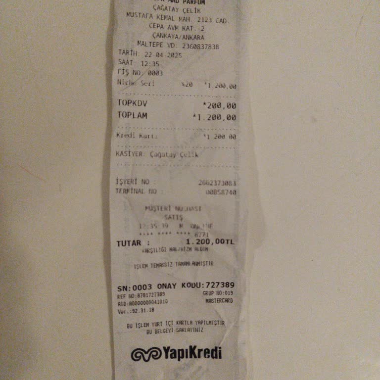 Nish Parfüm Kokusuz Çıktı, İade Ve Değişim Yapılmadı