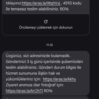 Adreste Olmama Rağmen Kargo Teslim Edilmedi, Yanlış Bilgilendirme Yapıldı