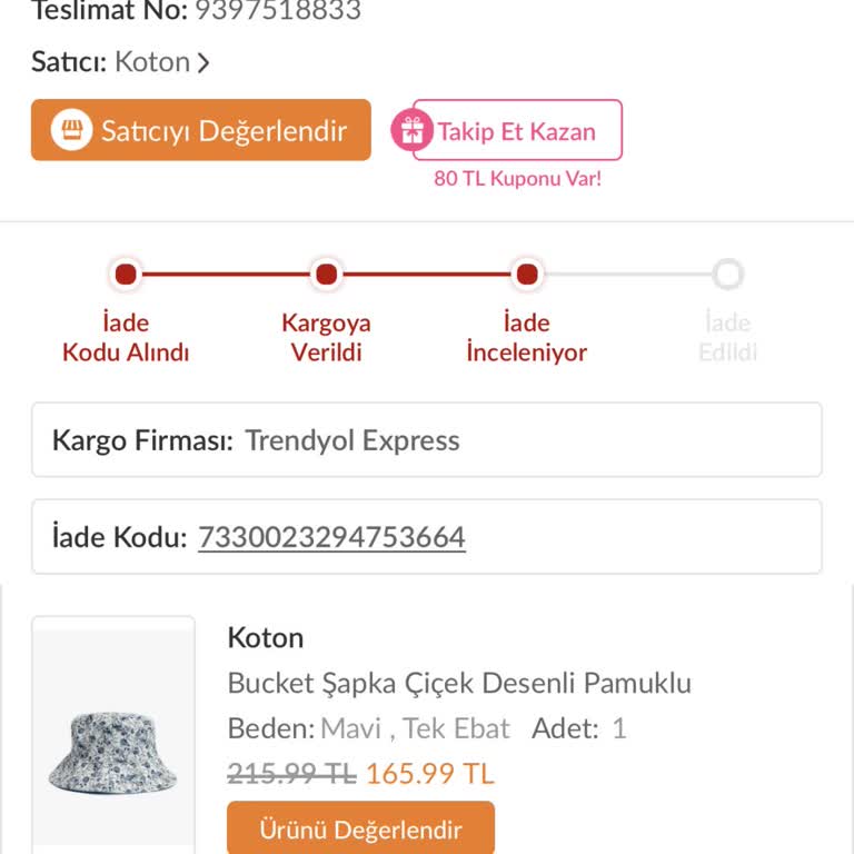 İade Sürecindeki Gecikme Ve Kupon Mağduriyeti