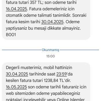 Taahhüt Bitiminde Haksız Fatura Ve Bilgilendirme Eksikliği