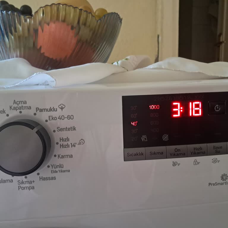 Arçelik 9100 M Çamaşır Makinesi Sürekli Zaman Atlıyor, Sorun Çözülemedi