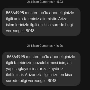 Sürekli Arıza Ve Çözümsüzlük Nedeniyle 10 Gündür İnternetsiz Kaldım