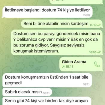 Ortak Kasa Vaadiyle Güven Kaybı Yaşadım