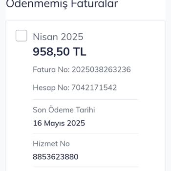 Açma Kapama Ücreti Nedeniyle Fahiş Fatura Şoku