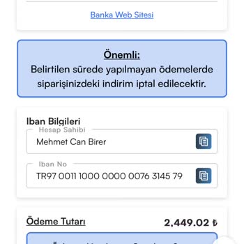 Çeyiz AVM'den EFT İle Alışveriş Sonrası Mağduriyet Ve Hukuki Süreç