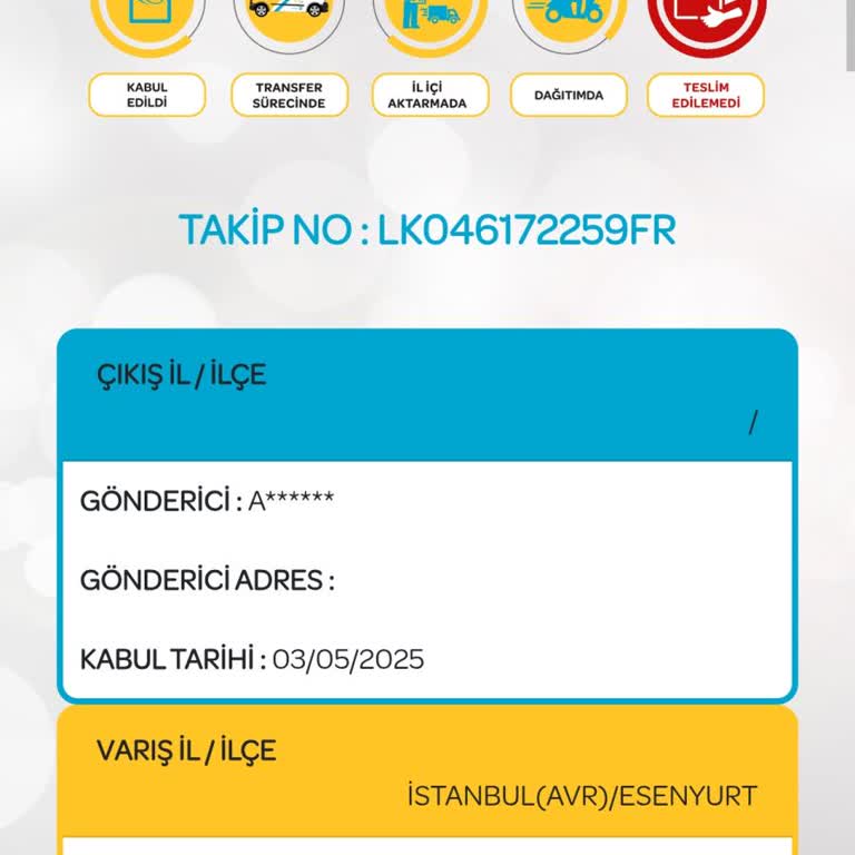 Kargomun Nerede Olduğu Belli Değil, Şubeler Arasında Kayboldu!