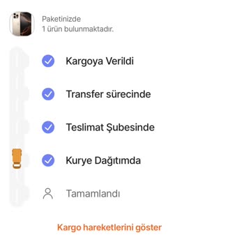 Kargo Şirketi Bilgim Dışında Siparişi İptal Etti, Telefonum Teslim Edilmedi