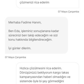 Kargo Şirketi Bilgim Dışında Siparişi İptal Etti, Telefonum Teslim Edilmedi