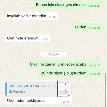 İptal Ve İade Yok Üretim Süreci Belirsizliğiyle Mağduriyet