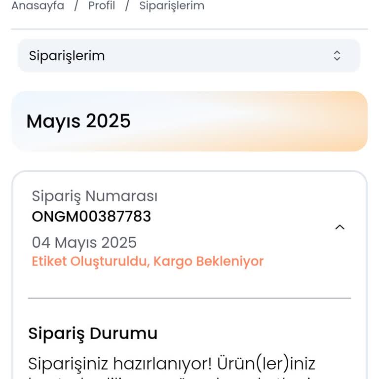 Siparişim Ne Gönderildi Ne De İptal Edildi, Mağdur Edildim