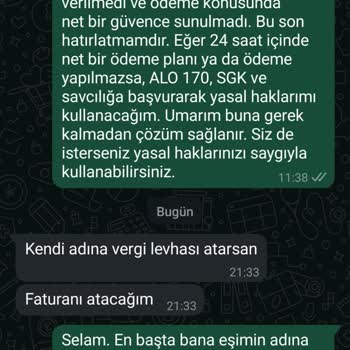 Çalışan Hakları Ve Ödeme Konusunda Yaşanan Mağduriyet