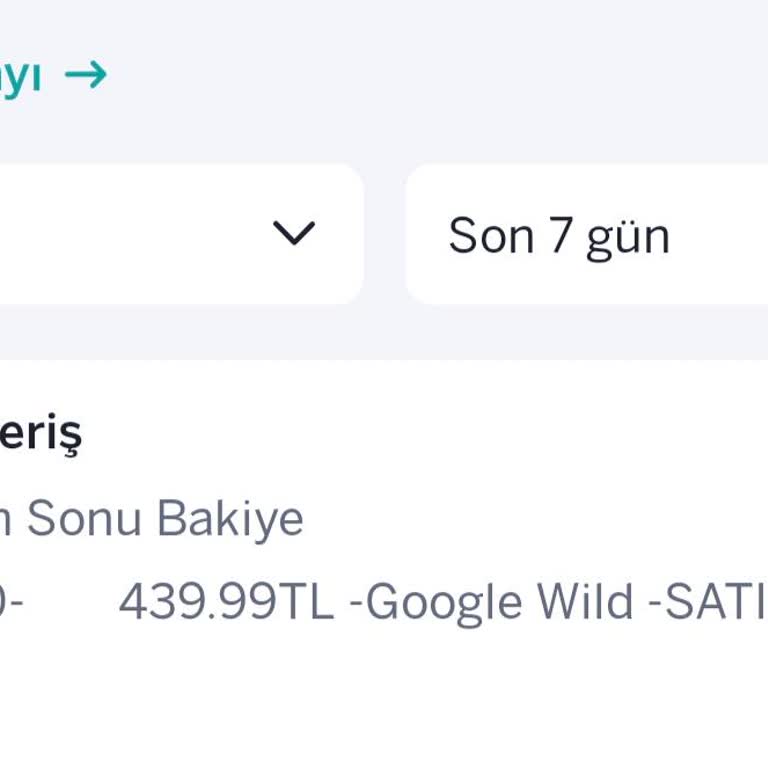 Haberim Olmadan Hesabımdan Wild Life İçin Para Çekildi