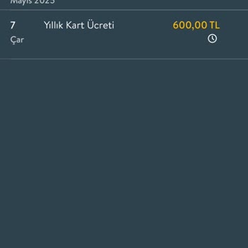 Kredi Kartımdan İzinsiz Aidat Çekildi İade Yapılmadı