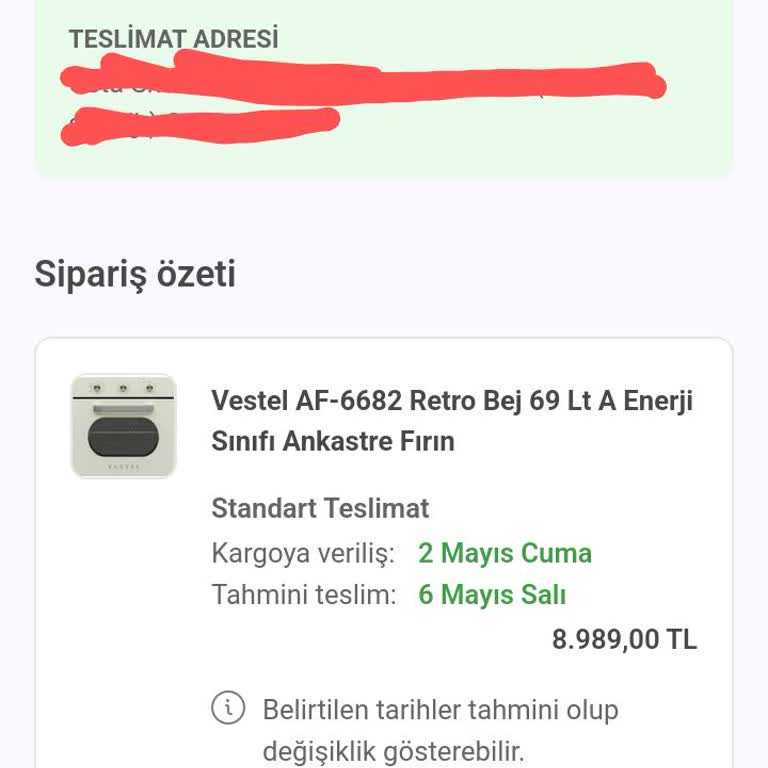 Söz Verilen Tarihte Teslim Edilmeyen Ürün Ve Haksız Tahsilat