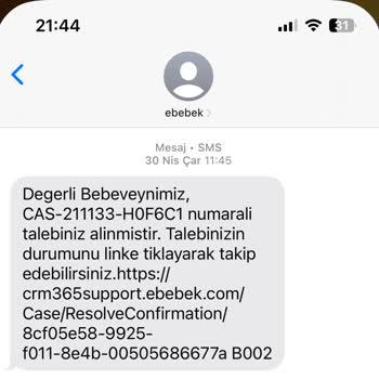 Ebebek'ten Aldığım Kırık Ürün İçin Değişim Süreci Uzadı