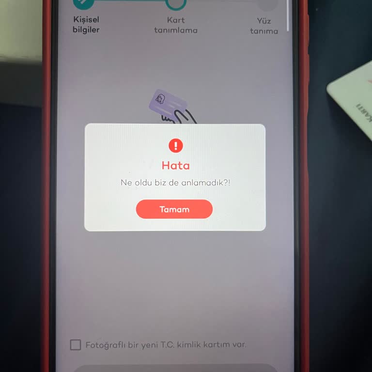 Kimlik Doğrulama Hatası Ve Müşteri Hizmetlerinden Çözüm Alamama