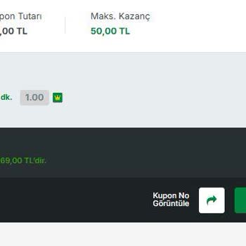 Kazandığım Kuponun Eksik Ödemesi Ve Yanlış Sonuç Bildirimi
