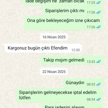 Yanlış Ve Eksik Ürün Gönderimi, İletişimsizlik Ve Sorumsuzluk
