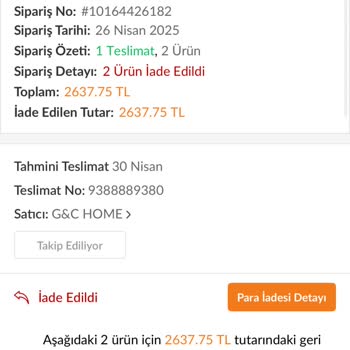 Yanlış Ürün Ve Kullanılmayan Puanların İadesi Sorunu