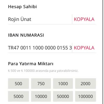 Para Yatırma İşleminde Belirsiz Ve Artan Minimum Tutar Sorunu