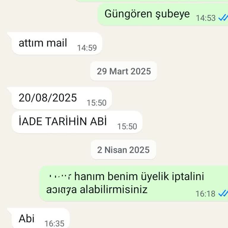 Fuzulev Üyelik İptali Ve Geri Ödeme Sürecinde Yaşanan Sorun