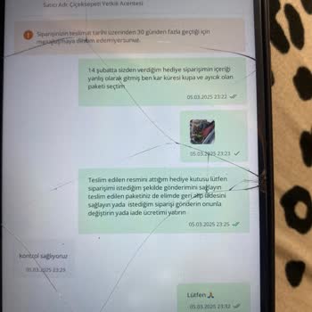 Yanlış Ürün Gönderimi Ve Sorumsuz Müşteri Hizmeti