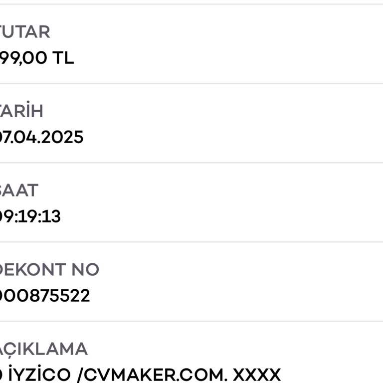 Otomatik Ödeme Sorunu Nedeniyle Kartımı İptal Ettim