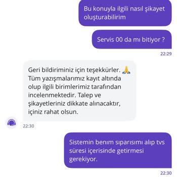 Siparişim Ertelendi, Destek Çözüm Sunmadı Ve Şikayetim Alınmadı
