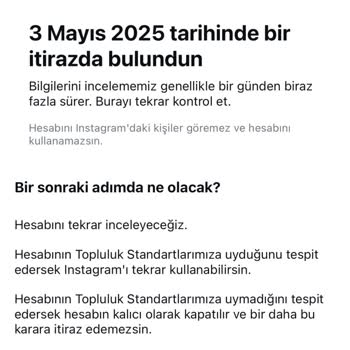 Instagram Hesaplarım Sebepsiz Yere Kapatıldı, Çözüm Bekliyorum!