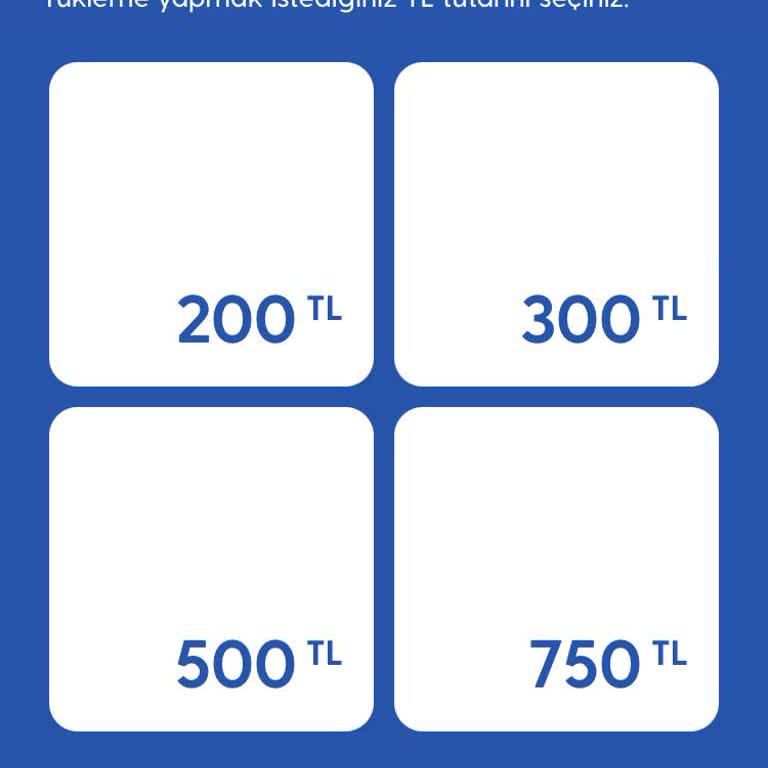 Düşük Bakiye İçin Yüksek Tutarda Yükleme Zorunluluğu Mağduriyeti