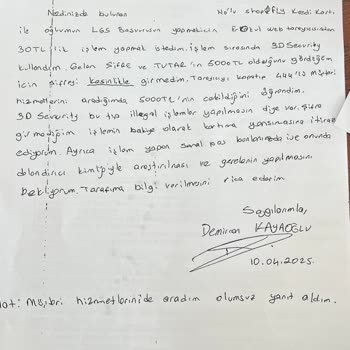 Garanti BBVA, 3D Şifresi Olmadan Yapılan 5.000 TL’lik Harcamayı İade Etmiyor!