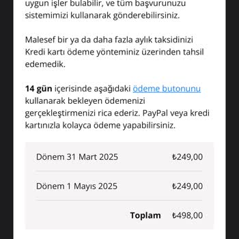 CV Maker Tek Seferlik Ödeme Sonrası Aylık Ücret Şoku