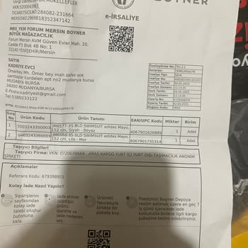 Boyner Uygulamasında İade Kodu Sorunu