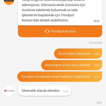 Teslim Edilmeyen Ürünün İadesi Yapılmıyor, Mağdur Ediliyorum