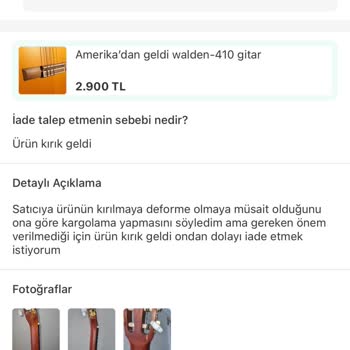 Kırık Gitar Mağduriyeti: Dolap Ve Kargo Şirketi Arasında Kaldım