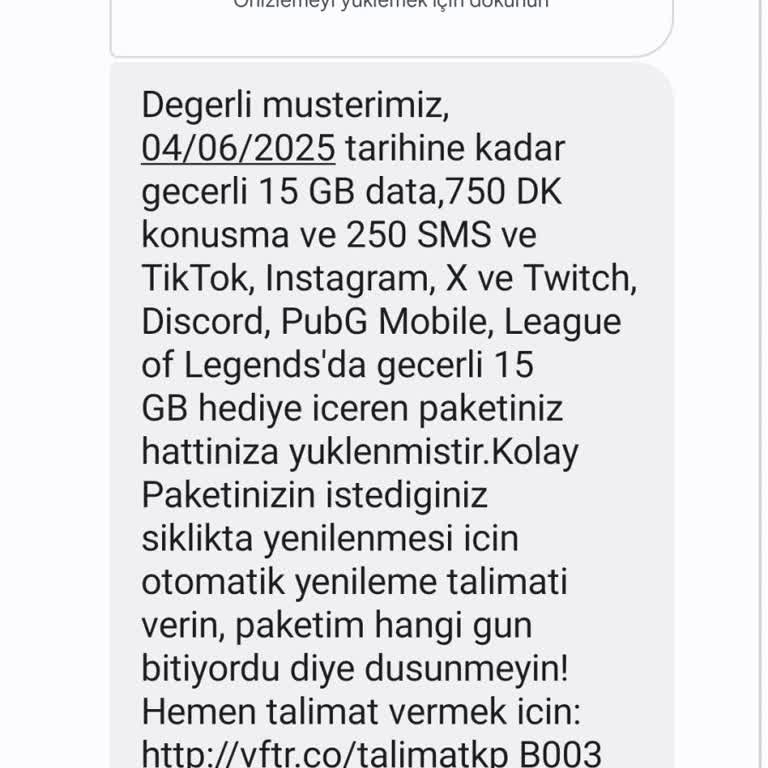 Yanlış Numaraya Paket Yüklemesinde İade Sorunu