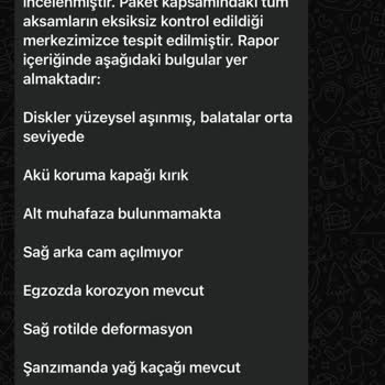 Eksik Yapılan Ekspertiz Nedeniyle Şanzıman Arızası Ve Mağduriyet