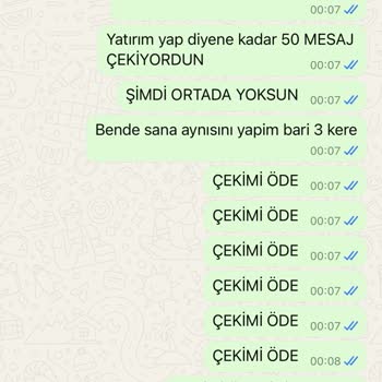 Kazanç Sonrası Ödeme Yapılmadı Ve İletişim Engellendi