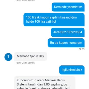 Kazancım Eksik Yatırıldı, Müşteri Hizmeti Yetersiz