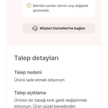 Kırık Kahve Fincanı İadesi Reddedildi Mağduriyet Yaşadım