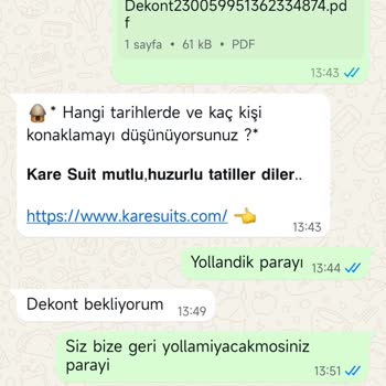 Balayı Rezervasyonunda Kapora Sorunu Ve Para İadesi Problemi