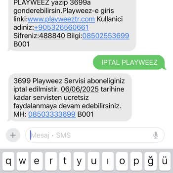 Onayım Olmadan Playwez Aboneliği Ve Faturaya Yansıyan Ücret