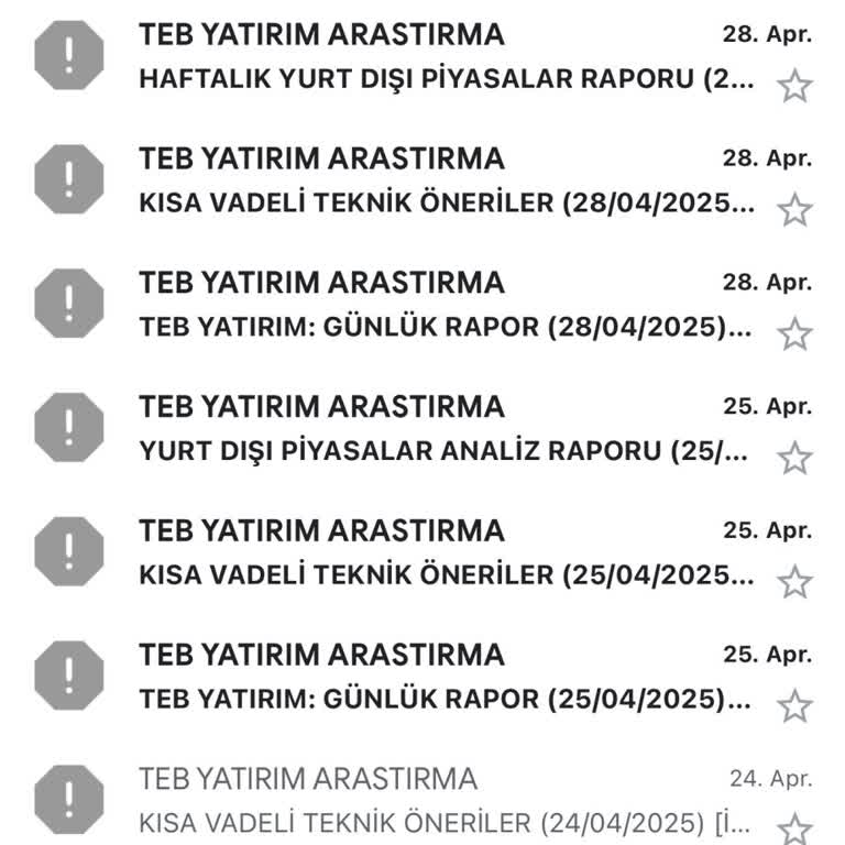 Bildirimleri Kapatmama Rağmen İstenmeyen Analiz Mailleri Almaktan Bıktım