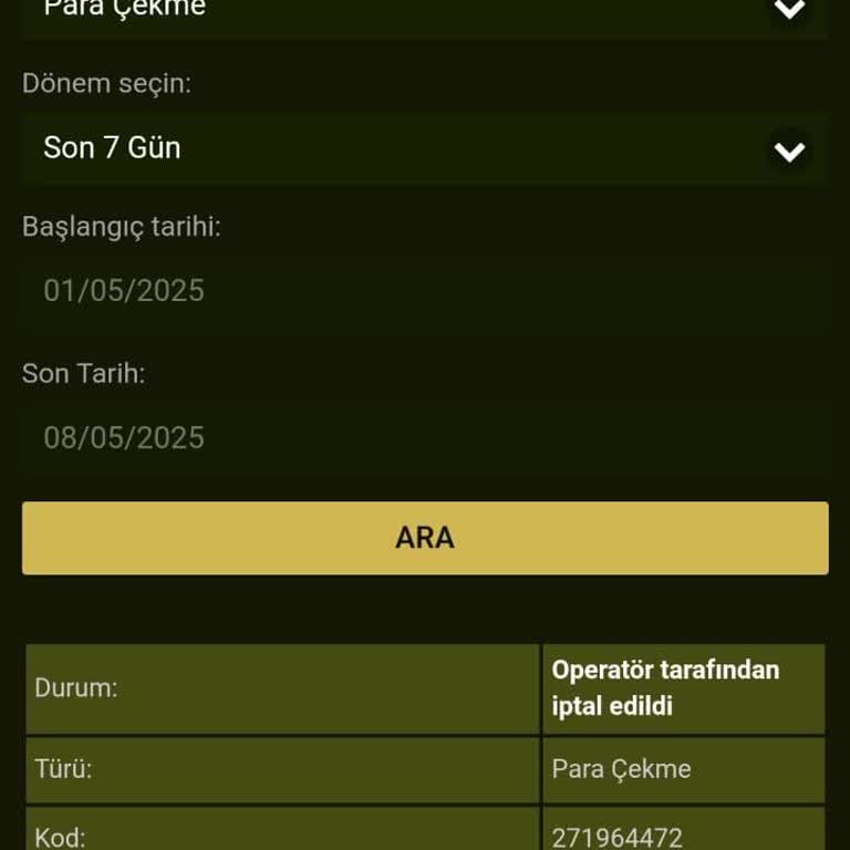 GrandPashaBet'te Kazanç Çekimim Haksız Yere İptal Edildi, Mağdur Edildim