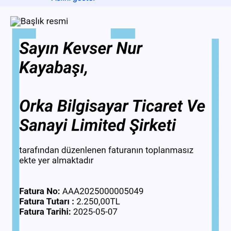 İzinsiz Fatura Kesimi Ve Kişisel Bilgi Kullanımı Hakkında Acil Düzeltme Talebi