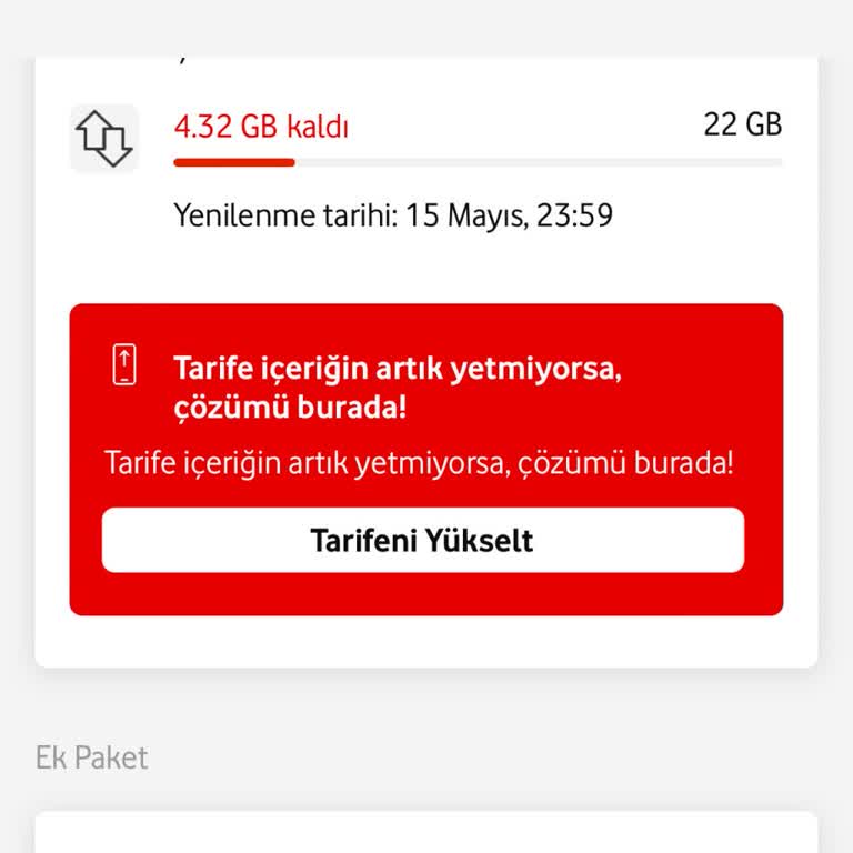Hediye İnternet Vaadi Yerine Kendi Paketimden Kullanım Ve Sorunların Çözülmemesi