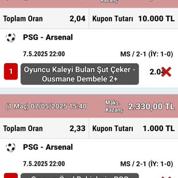 Yanlış Maç Sonucu Ve Ödeme Sorunu