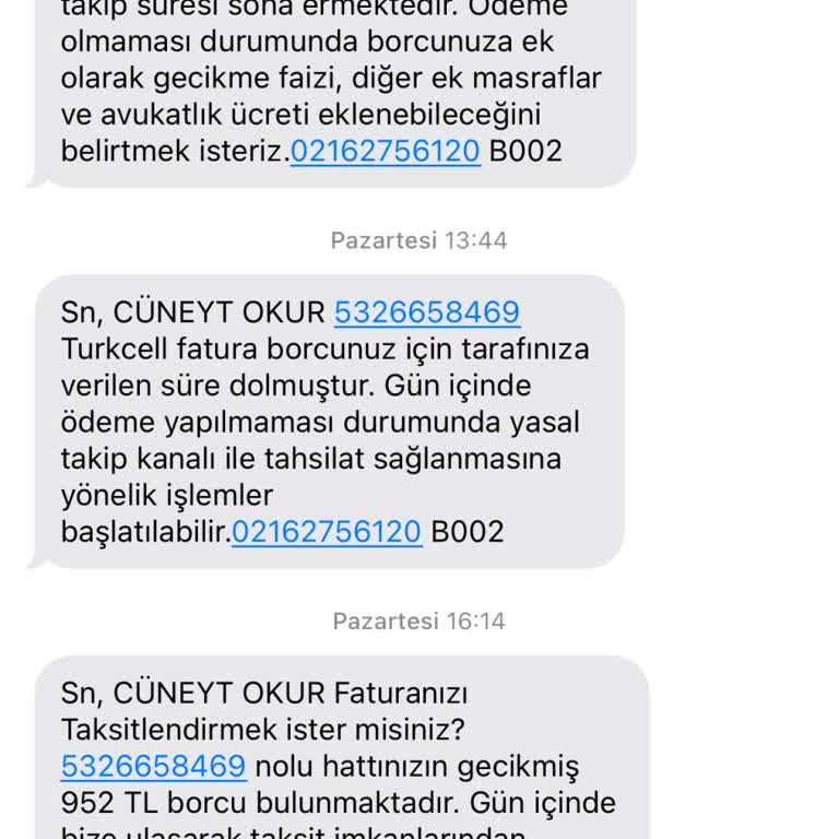 Başkasına Ait Eski Numara Yüzünden Yaşadığım Mağduriyet Ve Borç Takibi